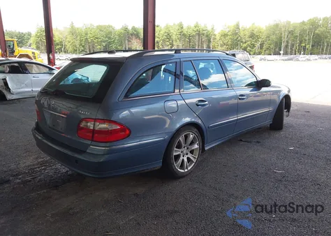 2005 Mercedes-Benz E 500 4Matic z USA, uszkodzony, nr VIN WDBUH83JX5X176869